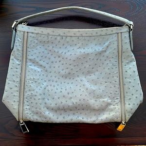 Furla Croc Embossed leather bag